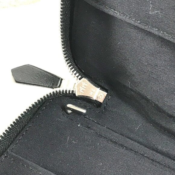 HERMES Zip Around Her Line System notebook stationery Notebook cover Canvas gray - Picture 10 of 10